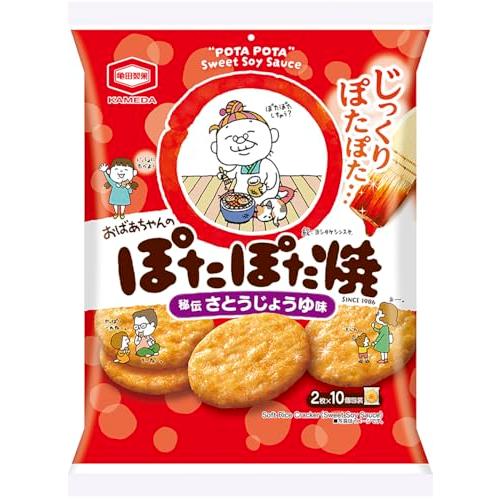 亀田製菓 ぽたぽた焼 20枚×12袋