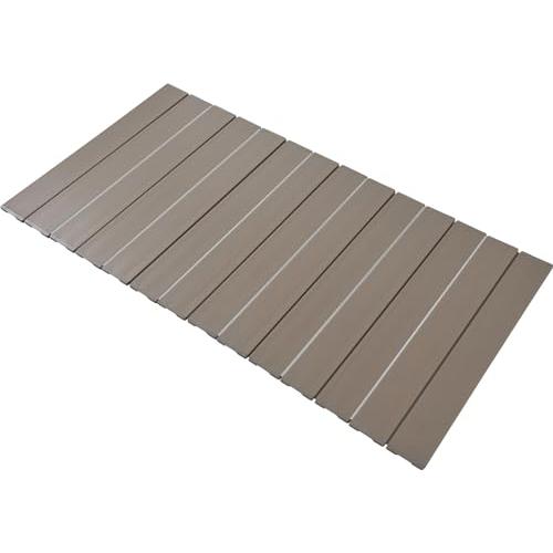 ミエ産業 折りたたみ式 コンパクト 風呂ふた 製品サイズ(約)70×101.2cm モカ (本体)防...