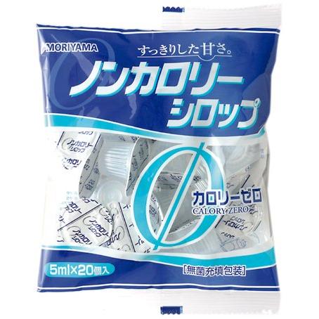 MORIYAMA(モリヤマ) 守山乳業 MORIYAMA ノンカロリーシロップ (5ml×20P)×...