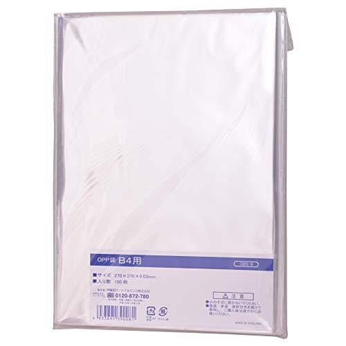伊藤忠リーテイルリンク OPP袋 テープなし 透明 封筒 包装 ラッピング 袋 厚さ0.03mm B...