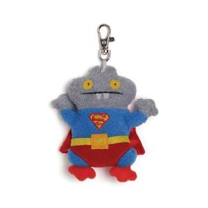 UGLYDOLL アグリードール スーパーマン Superman バボ BABO キーホルダーGUND ガンドキャラクター ぬいぐるみ キーチェーン #4042986｜renaissance-gift