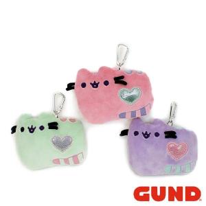 Pusheen the Cat プシーン キャット リール付きパスケース パステルカラー 定期入れ GUND 正規品 #4056402