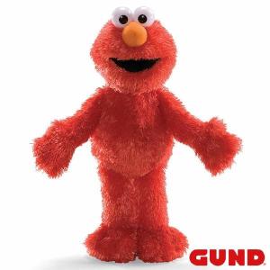 SESAME STREET セサミストリート エルモ Elmoぬいぐるみ 手触りふわふわ  キャラクター  ベビー 赤ちゃん 出産祝いGUND社認 #75351｜renaissance-gift