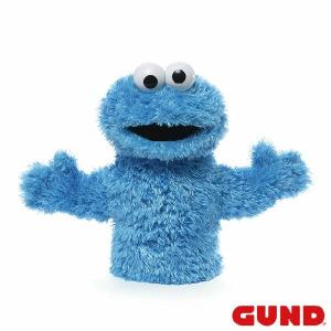 SESAME STREET セサミストリート クッキーモンスター Cookie Monster パペットぬいぐるみ 手触りふわふわ  キャラクター ハ #75853｜renaissance-gift