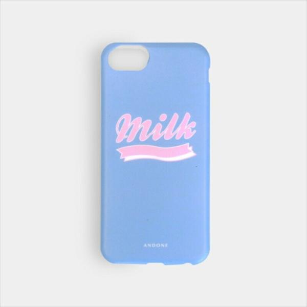 【5%OFFクーポン】BGM iPhone 6 6s Milk ブルー スマホケース Apple ア...