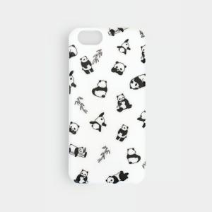 BGM iPhone 6 6s Panda White スマホケース Apple アップル アイフォン パンダ かわいい ホワイト 白 ソフトケース スマホカバーの商品画像