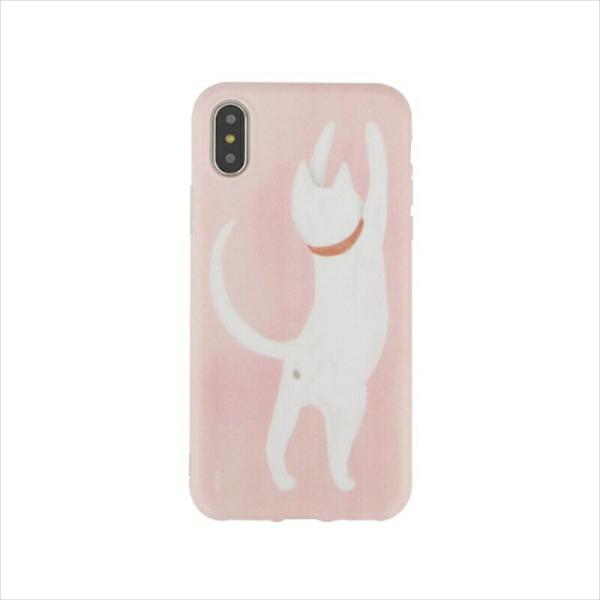 BGM iPhone X XS Neko スマホケース Apple アップル アイフォン 10 猫 ...