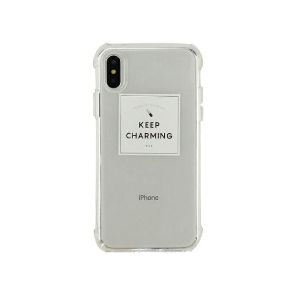 BGM iPhone X XS Be Charming クリア スマホケース Apple アップル ...