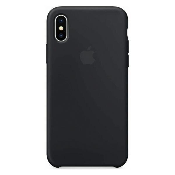 【ポイント10倍！】【純正品】iPhone X / XS  Apple シリコンケース ブラックアッ...