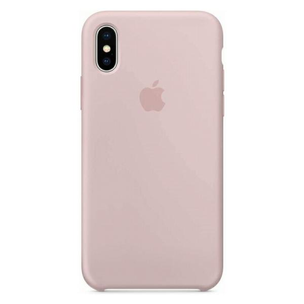 【純正品】iPhone X / XS  Apple シリコンケース ピンクアップル 10 アイフォー...