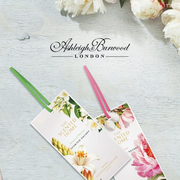 サシェ 匂い袋 香袋 アシュレイ＆バーウッド  Ashleigh&amp;Burwood THESCENTE...