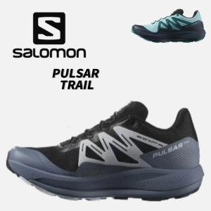 SALOMON サロモン スニーカー スポーツ メンズ 通気性 軽量 頑丈 トレイルランニングシューズ  アウトドア 山登り PULSAR TRAIL 海外限定モデル｜rendic-mall