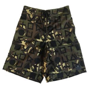 RUSTY（ラスティ）_メンズ_サーフパンツ（インナー付）_水着【ブラック(BLK)】_916403