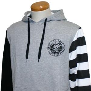 RUSTY(ラスティ)_メンズ_プルパーカー【グレー(GRH)】_925041