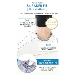 脱げない 靴下 スニーカーソックス メンズ 選...の詳細画像3