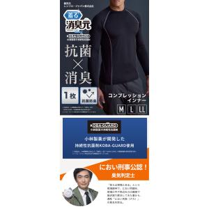 着る消臭元 長袖 ソフト コンプレッション イ...の詳細画像1