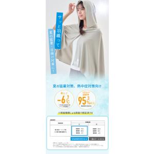 冷感タオル フード付き SEA BREEZE ...の詳細画像3