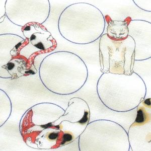 手ぬぐいタオル ガーゼタオル  国芳の浮世絵 ねこ尽くし 綿100％ 32×89 日本製 ハンカチ 和柄 コットン