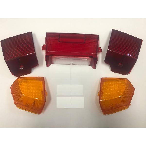 フュージョン MF02 Fusion テール レンズ　赤/黄　純正タイプ 社外品
