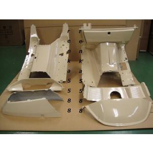 ホンダ フュージョン MF02 アンダーカウル 外装 艶あり 黒 ブラック 8