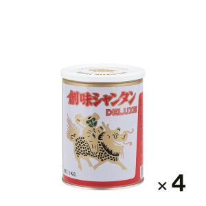 創味 DX シャンタン 1kg 4個セット  業務用 中華スープ の素 中華 調味料 缶 大容量 お徳用