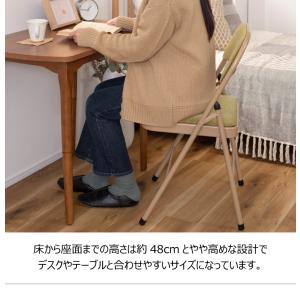 東谷 折りたたみチェア パイプ椅子 いす 椅子...の詳細画像2