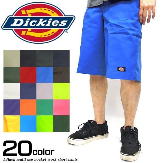 Dickies ハーフパンツ ルーズフィット マルチポケット ワークショーツ WD42283 DIC...