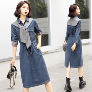 デニムワンピ コーデ 冬の商品一覧 通販 Yahoo ショッピング