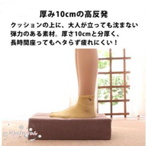 高反発 クッション 座布団 極厚 10cm フ...の詳細画像2