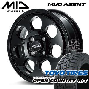 送料無料 TOYO オープンカントリーR/T 145/80R12 80/78N 6PR MUD AGENT セミグロスブラック 軽トラック ハイゼット キャリー N-VAN