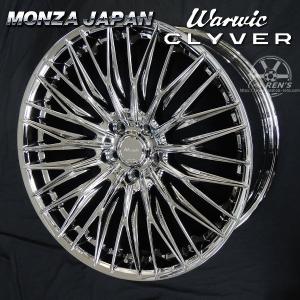 送料無料 30系 アルファード ヴェルファイア Warwic CLYVER クライヴァー SPT メッキ 245/35R21 ヨコハマ タイヤホイール4本セット｜rensshop