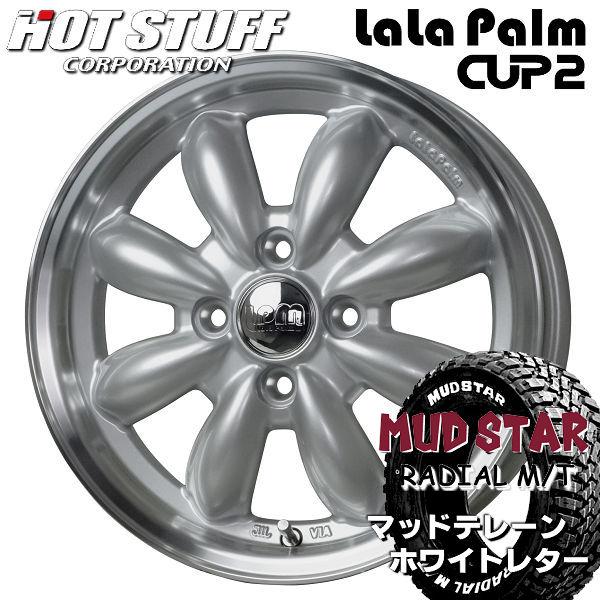 送料無料 マッドスター M/T ホワイトレター 145/80R12LT 80/78N 6PR  cu...