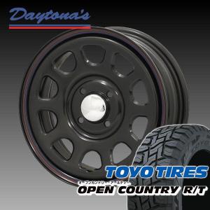 送料無料 TOYO オープンカントリー R/T 145/80R12 80/78N 6PR デイトナ ブラック 軽トラック ハイゼット キャリー N-VAN｜rensshop