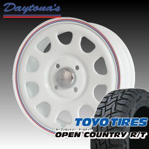 送料無料 TOYO オープンカントリーR/T 145/80R12 80/78N 6PR デイトナ ホワイト 軽トラック ハイゼット キャリー N-VAN｜rensshop