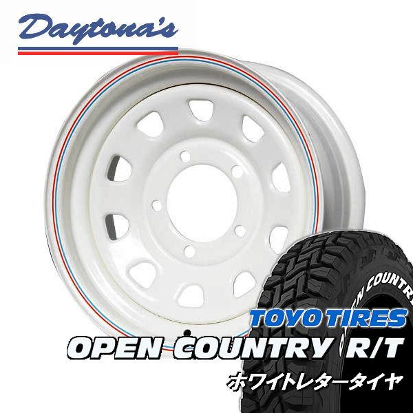 送料無料 ジムニーシエラ デイトナ ホワイト 215/65R16 109/107Q TOYO オープ...