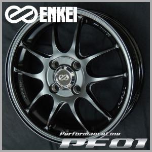 送料無料 ENKEI エンケイ パフォーマンスライン PF01 マットブラック 