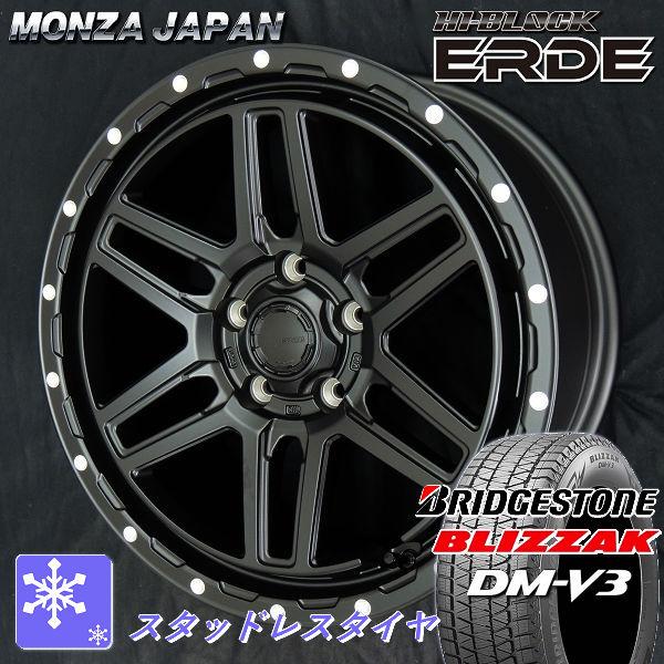 送料無料 RAV4 ハリアー デリカD5 ブリヂストン ブリザック DM-V3 225/65R17 ...