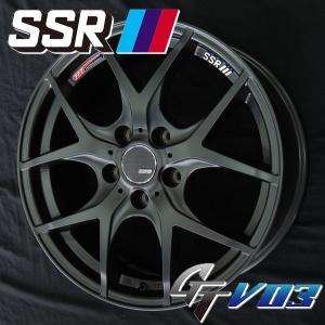 送料無料 GR86 86 BRZ カローラスポーツ SSR GTV03 フラットブラック 8.5J 225/40R18 タイヤホイールセット｜rensshop