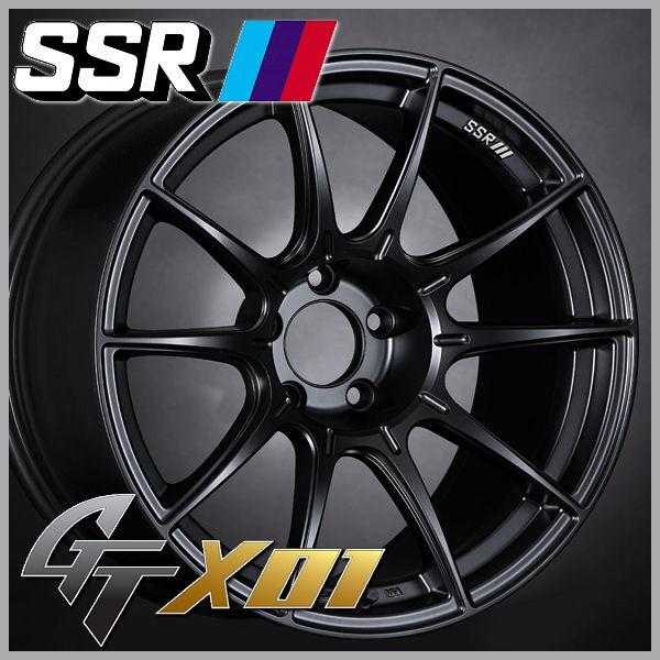 送料無料 GR86 86 BRZ カローラスポーツ スピードスター SSR GTX01 フラットブラ...
