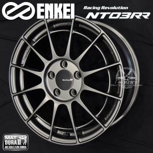 送料無料 GRヤリス エンケイ Racing Revolution NT03RR マットダークガンメタ 8.5J 225/40R18 タイヤホイールセット｜rensshop