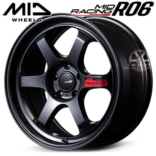 送料無料 WRX S4 MID RACING R06 MID レーシング R06 クリスタルブラック...