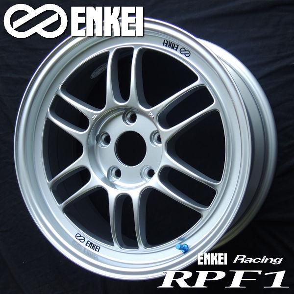 送料無料 レヴォーグ 国産 軽量ホイール ENKEI エンケイ レーシング RPF1 シルバー 22...