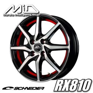 送料無料★軽トラック ハイゼット キャリー アクティ N-VAN シュナイダーRX810 レッド 145/80R12LT 80/78N ブリヂストン 荷重対応｜rensshop