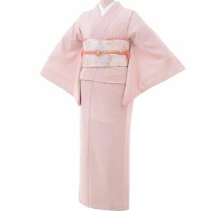 単衣 着物 レンタル  XLサイズ 江戸小紋 ピンク 万筋｜rental-kimono