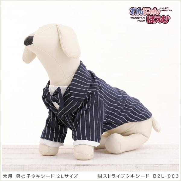 犬のタキシードレンタル 大型犬 男の子 b2l-003 ペット衣装 洋装 往復送料無料 高級生地 か...