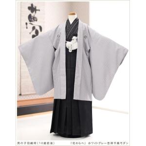 10歳 男の子 着物レンタル ジュニア 紋付袴 d1052 フルセット 小学校