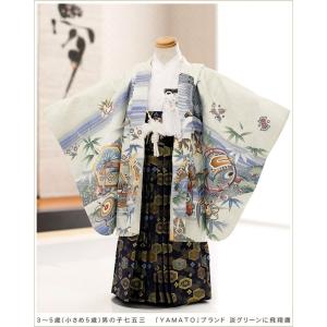 5歳 男の子 着物レンタル 七五三 d4036 ...の商品画像