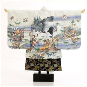 5歳 男の子 着物レンタル 七五三 d4036...の詳細画像1