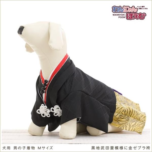 犬の着物レンタル 中型犬 男の子 dm-006 ペット衣装 往復送料無料 高級生地 かわいい 結婚式...