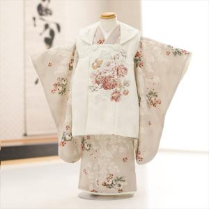 3歳女の子 着物 七五三レンタル 被布セット f...の商品画像